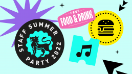 Birmingham City University Staff Summer Party Branding