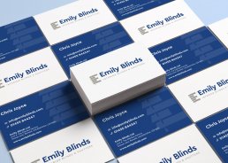Emily Blinds Business Cards