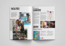 Birmingham City University Fashion and Textiles Postgraduate Guide Spread